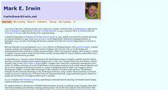 Desktop Screenshot of markirwin.net